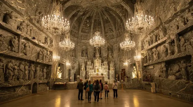 Wieliczka Salt Mine: what it's actually like underground — Inside the Wieliczka Salt Mine — the chapels, the brine lakes, the 800 steps, an