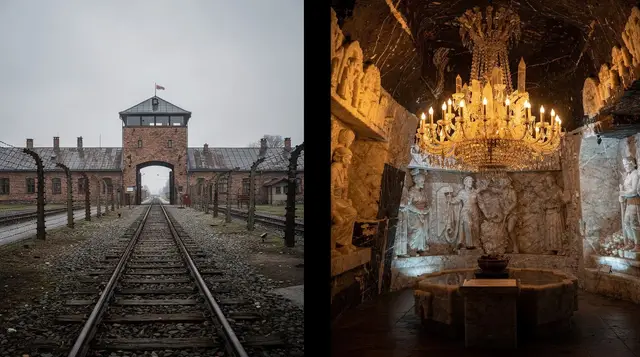 Auschwitz and Wieliczka on the same day: is it worth doing? — Honest guide to combining Auschwitz-Birkenau and Wieliczka Salt Mine in one day 