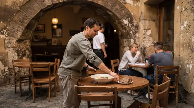 Avoid Rynek restaurant overpricing: how to eat well near the main square — The restaurants on Kraków's main square charge 2–3× local rates. Here is exactly