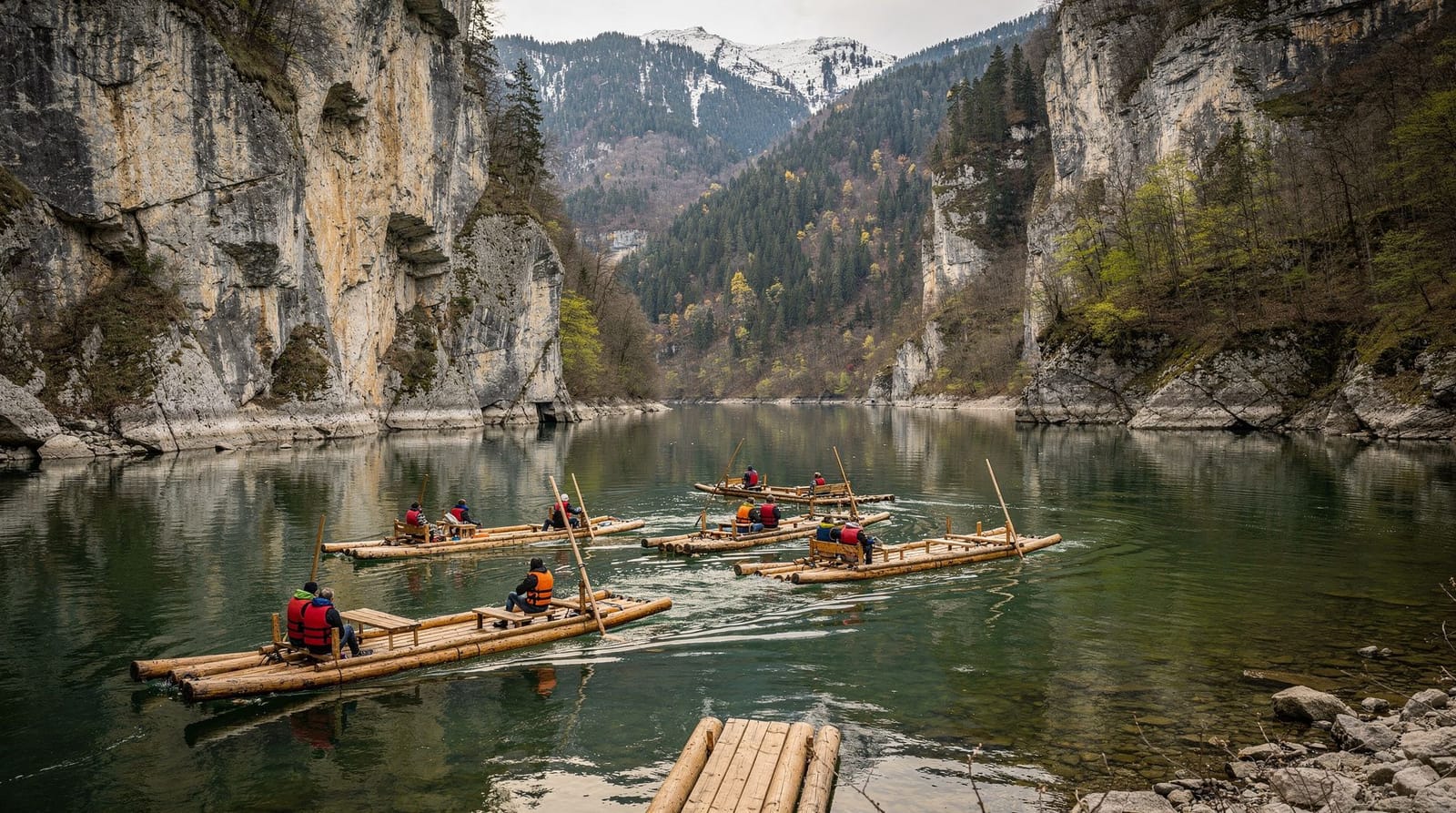 Dunajec River rafting day trip from Kraków: Pieniny gorge guide