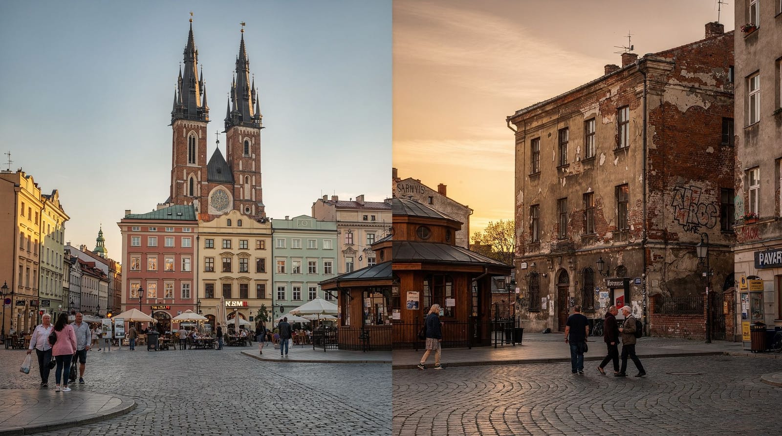 Staying in Kraków Old Town vs Kazimierz: which neighbourhood fits you?