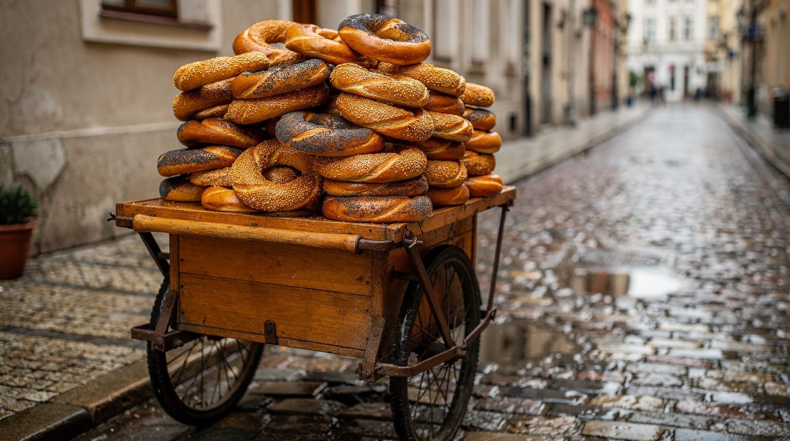 Obwarzanek krakowski: the ring bread of Kraków