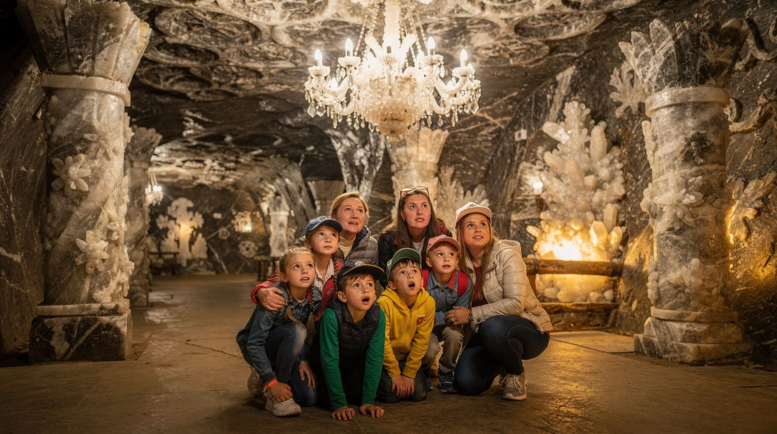 Wieliczka Salt Mine with children: what to expect